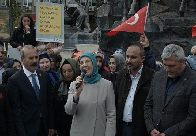 Uşak’ta Mehteranlı Evet Yürüyüşü