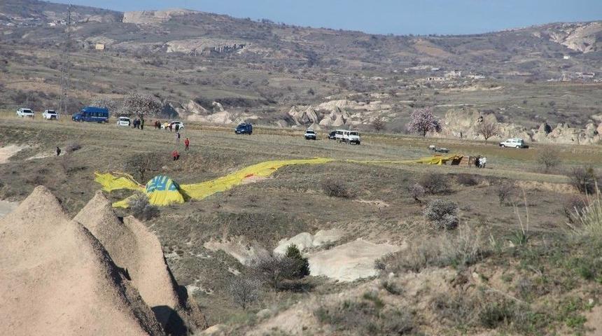 Kapadokya&rsquo;da Balon D&uuml;şt&uuml;, 1 &Ouml;l&uuml; 20 Yaralı