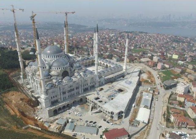 Çamlıca Camisi'nin Yüzde 80'ni Tamamlandı