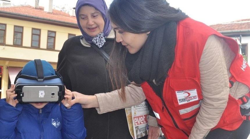 Kızılayın Sanal Ger&ccedil;eklik Projesi