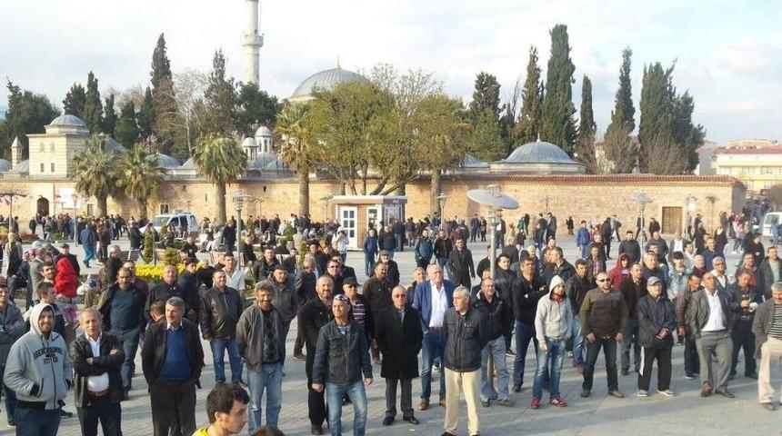 Gebzeliler Cumhurbaşkanı Erdoğan&rsquo;ı Meydanda Dinledi