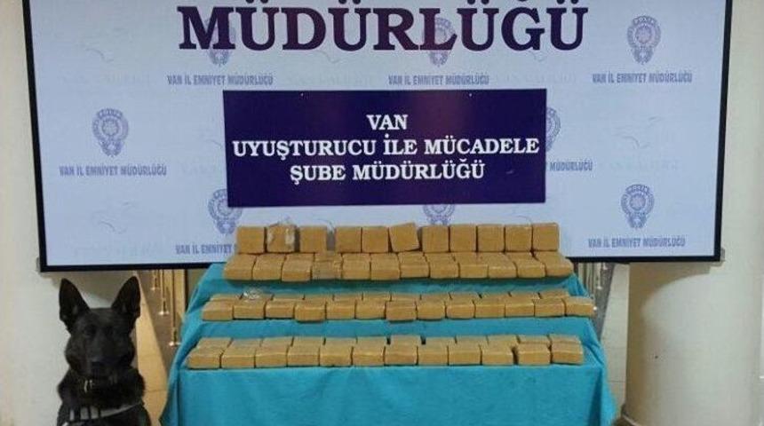Van&rsquo;da 112 Kilo Eroin Ele Ge&ccedil;irildi