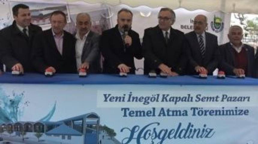 İneg&ouml;l Yeni Kapalı Semt Pazarına Kavuşuyor
