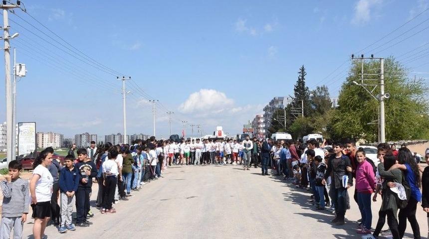 Nusaybin&rsquo;de Polis Haftası Atletizm Koşusu D&uuml;zenlendi