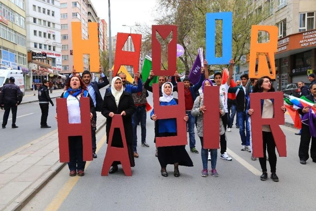Hdp&rsquo;nin Ankara&rsquo;daki &ldquo;hayır&rdquo; Mitinginde Yoğun G&uuml;venlik &Ouml;nlemi