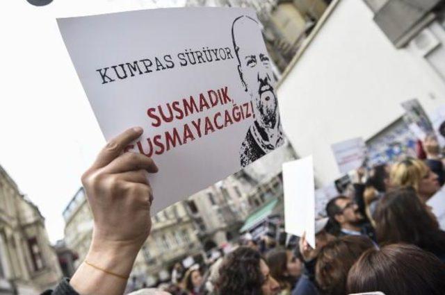 Ahmet Şık ın Tutukluluğu nun 100 üncü Gününde 100 Adımlık Yürüyüş 1