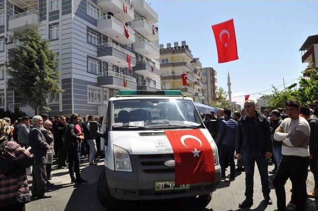 Kazada Hayatını Kaybeden Polis Hatay’da Toprağa Verildi