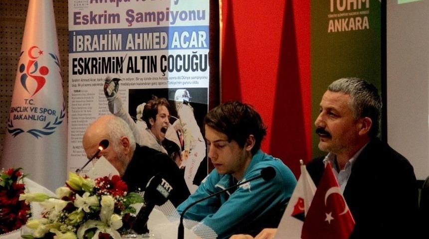 Milli Eskrimci İbrahim: &ldquo;yorucu Bir S&uuml;re&ccedil;ti&rdquo;