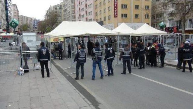 Başkentte Hdp den  hayır  Mitingi 2