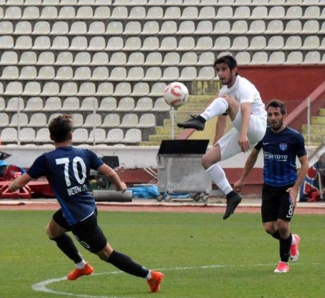 Elaziz Belediyespor-Bergama Belediyespor: 1-1