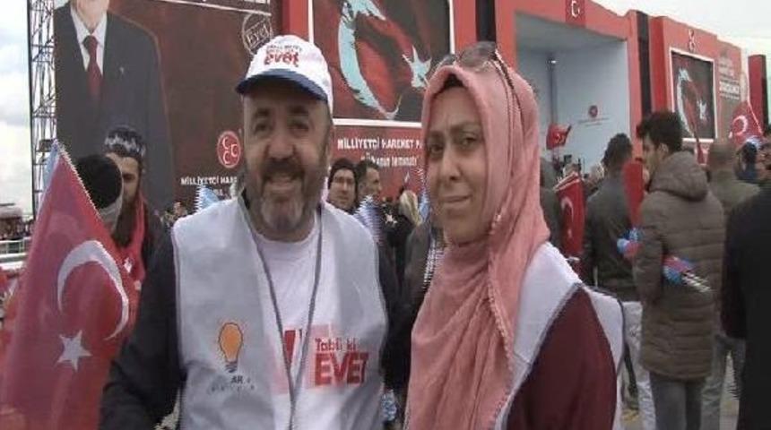 Mhp Mitingine Ak Parti Se&ccedil;meni De Destek Verdi