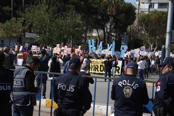 Antalya’da ’hayır’ Mitingi G5