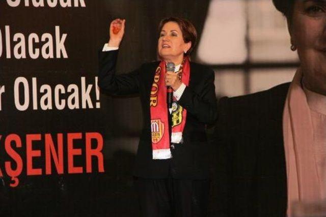 Meral Akşener: Kul Hakkına Ortak Olmayacağız