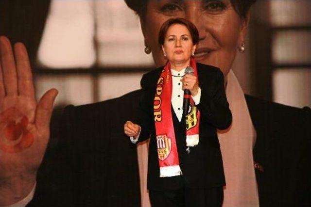 Meral Akşener: Kul Hakkına Ortak Olmayacağız