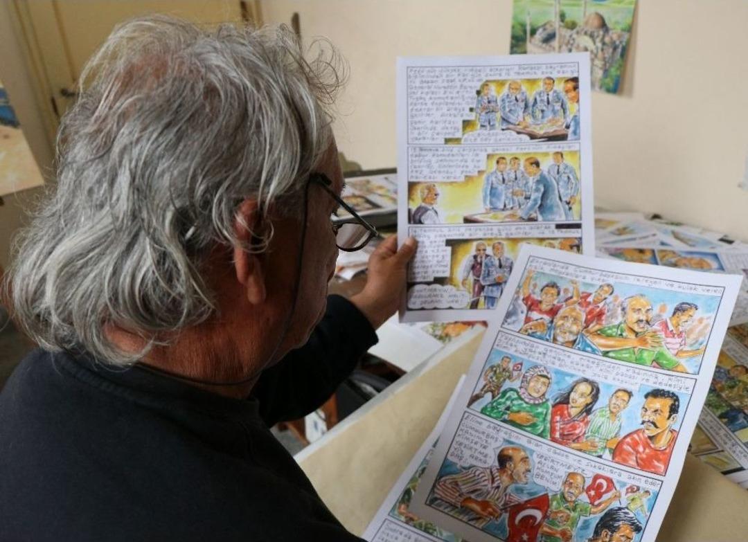 "15 Temmuz Darbe Girişimi" &Ccedil;izgi Roman Oluyor