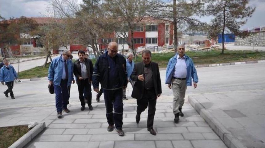 Genel M&uuml;d&uuml;r Keleşer, Bor İşletmesini Denetledi