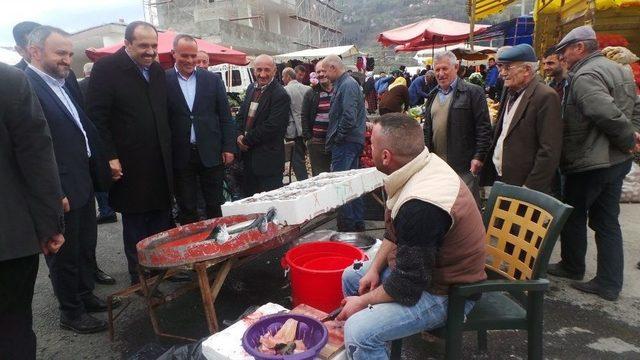 Milletvekili Balta, Ortahisar Ve Düzköy İlçelerinde Referandum Çalışmalarını Sürdürdü