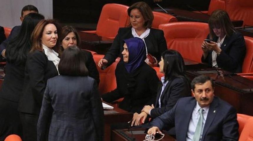 Türbanlı milletvekilleri Genel Kurul'da