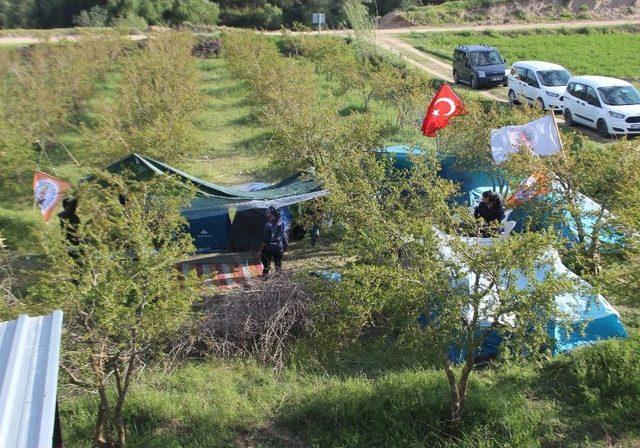 Aydınlı İzciler &Ccedil;anakkale İ&ccedil;in Kampa Girdi 1