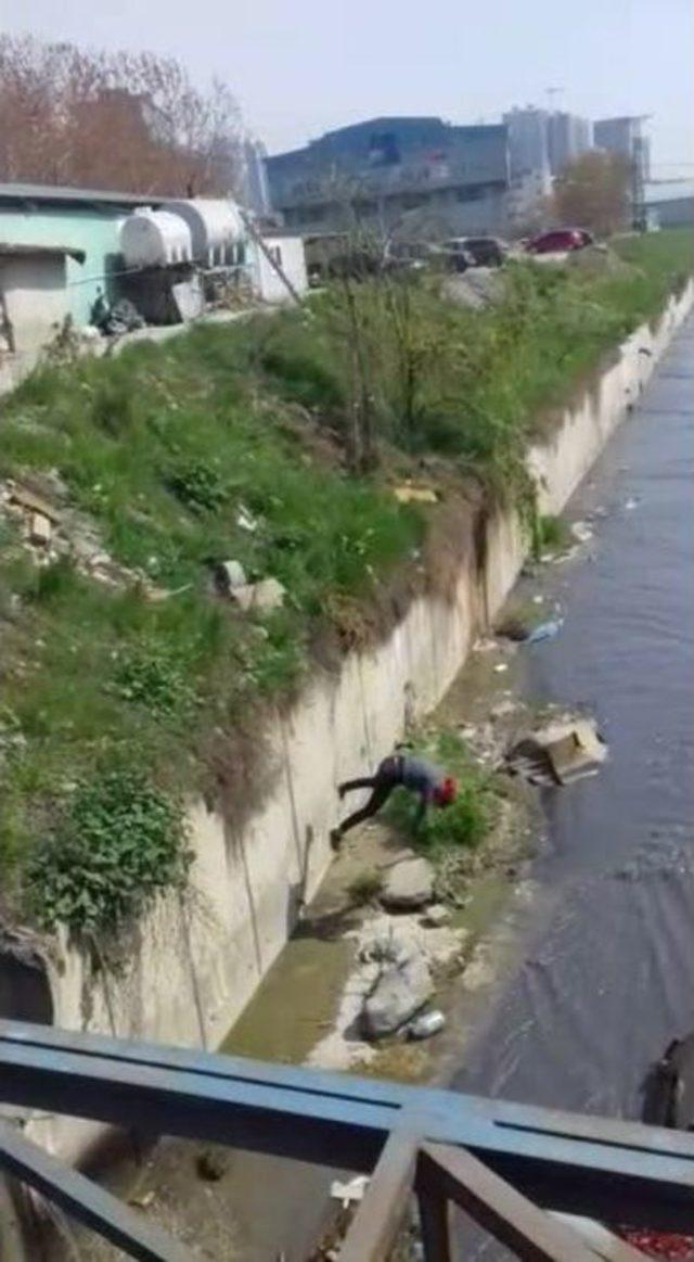 (&ouml;zel Haber) Kullandığı Bonzai Nedeniyle Kendinden Ge&ccedil;en Gen&ccedil; Dereye İşte B&ouml;yle U&ccedil;tu 1