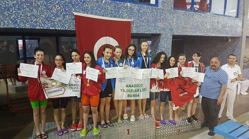 T&uuml;rkiye Y&uuml;zme Şampiyonası&rsquo;nda Tekirdağ Damgası