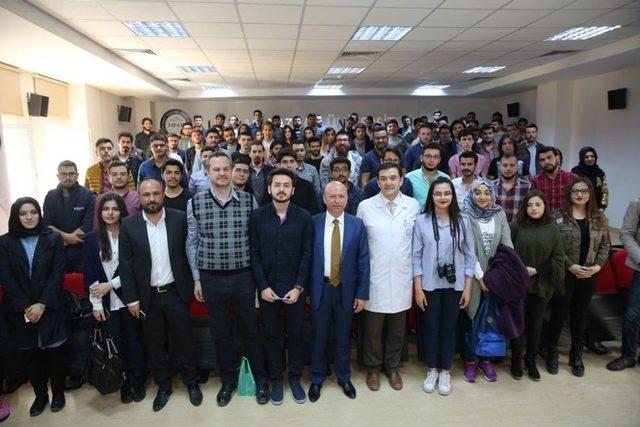 Başkan &Ccedil;olakbayrakdar, M&uuml;hendis Adaylarına Başarının Sırlarını Anlattı 1