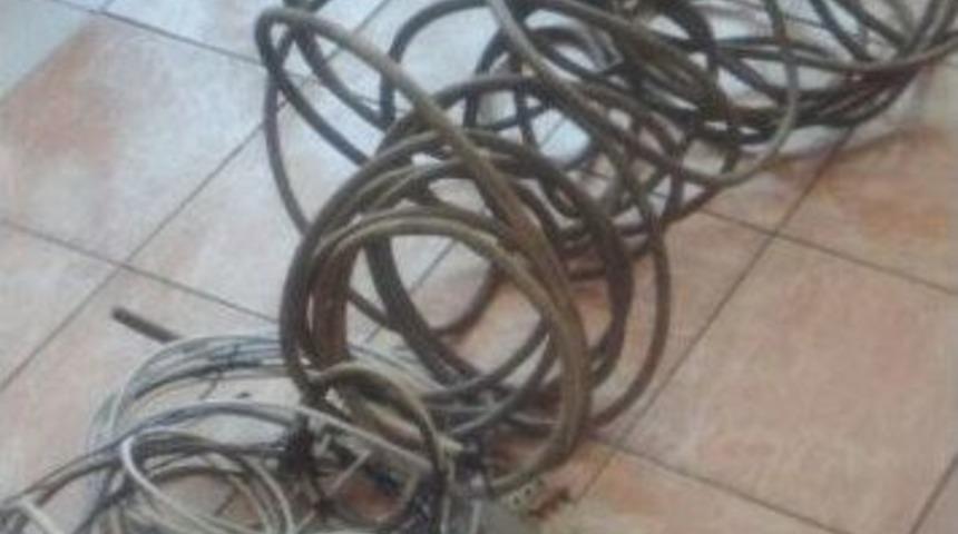 Kablo Hırsızlığına Su&ccedil;&uuml;st&uuml;