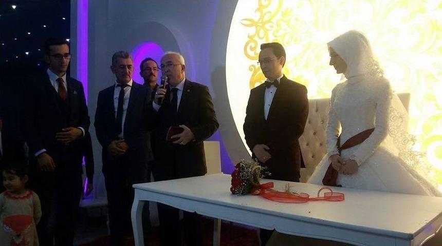 Kayseri Ticaret Odası Başkanı Hi&ccedil;yılmaz Nik&acirc;h Şahitliği Yaptı