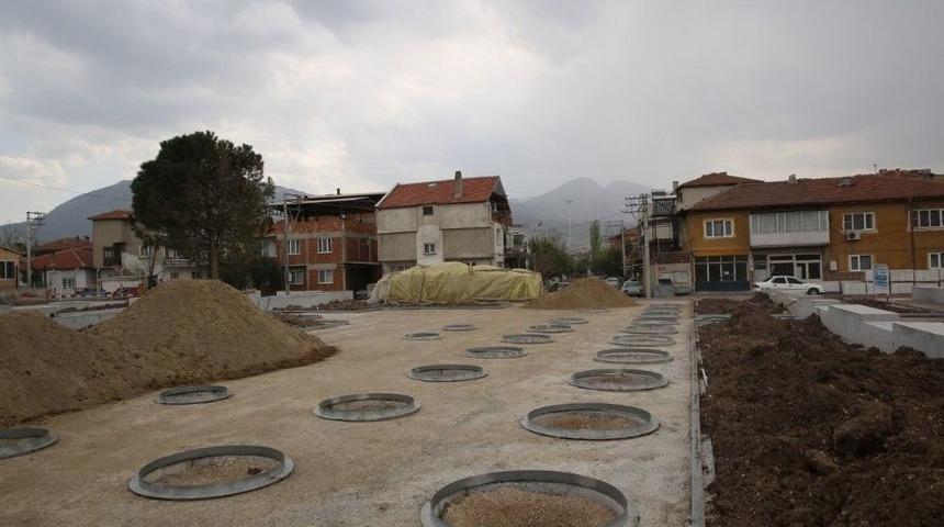 Soma&rsquo;da Meydan Projesi Devam Ediyor