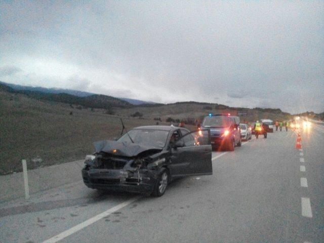 Tosya’da Trafik Kazası: 1 Yaralı