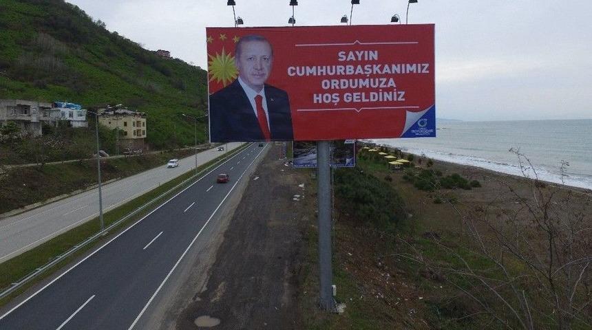 Ordu, Cumhurbaşkanı Erdoğan&rsquo;ı Bekliyor