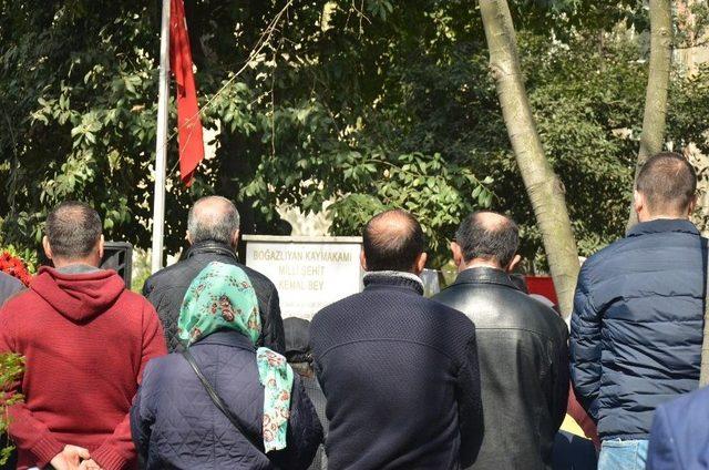 Milli Şehit Boğazlıyan Kaymakamı Kemal Bey 98. Ölüm Yıl Dönümünde Anıldı