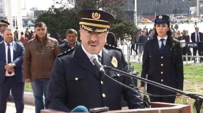 Polis Teşkilatı'nın 172. Kuruluş Yıld&ouml;n&uuml;m&uuml;:  Taksim'de Cumhuriyet Anıtı'nda T&ouml;ren D&uuml;zenlendi