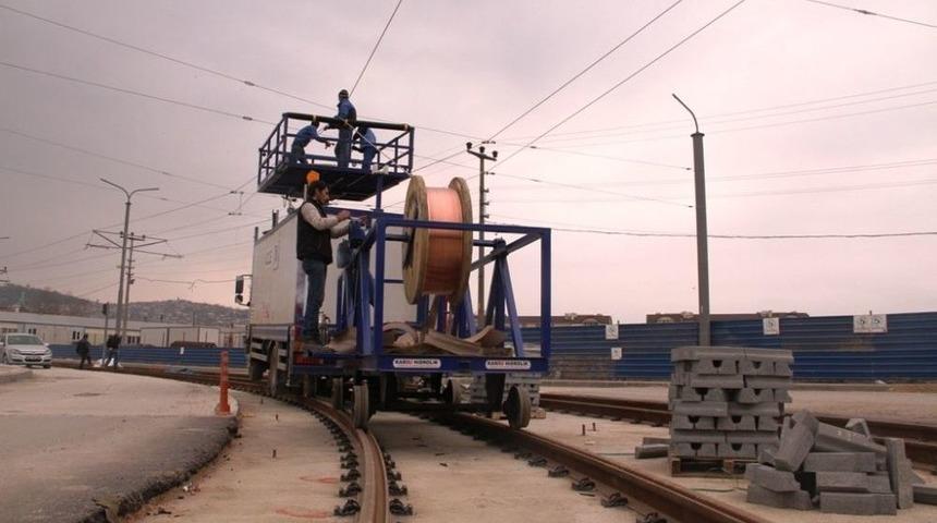 Tramvay Tel Montajında Sona Doğru