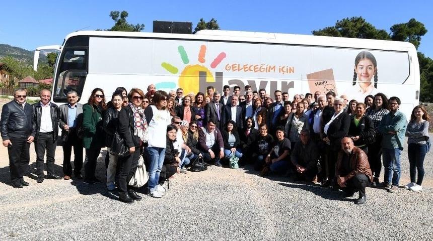 Başkan Muhittin Böcek, Referandum Çalışmalarına Katıldı