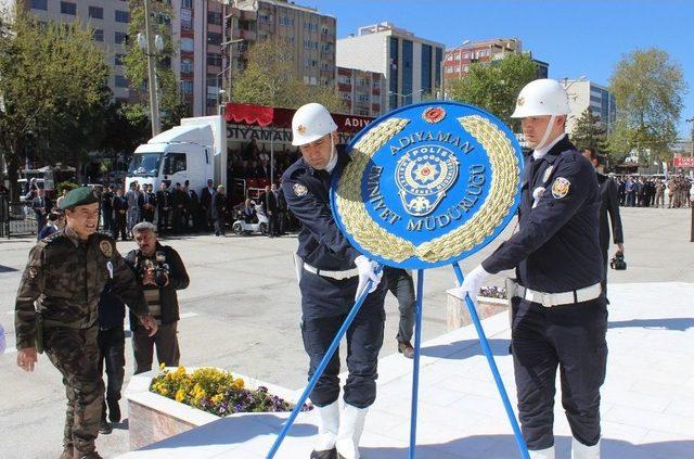 Adıyaman&rsquo;da T&uuml;rk Polis Teşkilatının Kuruluşunun 172. Yıld&ouml;n&uuml;m&uuml; Kutlandı 1
