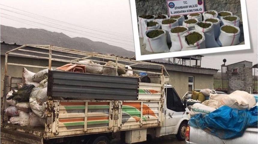 Diyarbakır&rsquo;da 3 Ton Esrar Ele Ge&ccedil;irildi