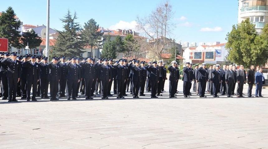 Boz&uuml;y&uuml;k&rsquo;te T&uuml;rk Polis Teşkilatının 172. Kuruluş Yıl D&ouml;n&uuml;m&uuml; T&ouml;reni