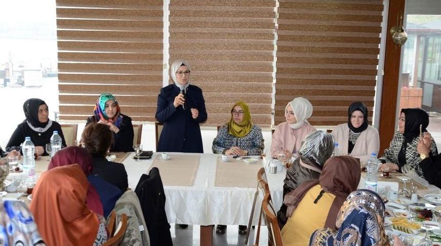 Milletvekili Katırcıoğlu K&ouml;rfezli Kadınlarla Bir Araya Geldi