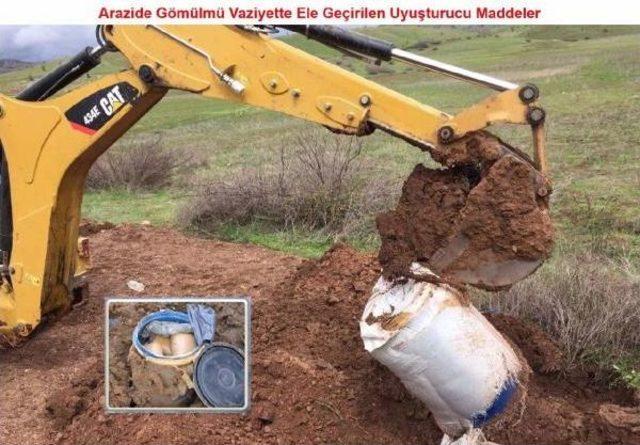 Lice'de 3 Ton 50 Kilo Esrar Ele Geçirildi