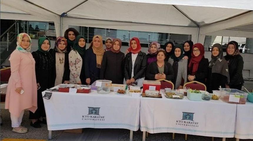 Kto Karatay &Uuml;niversitesi &Ouml;ğrencilerinden Halep Ve İdlip İ&ccedil;in Kermes