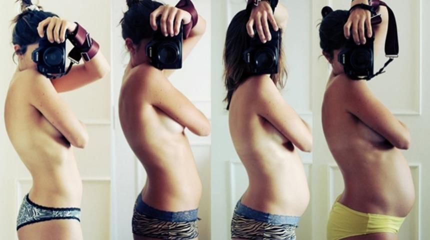 Dokuz ay boyunca aynada kendini &ccedil;ekti