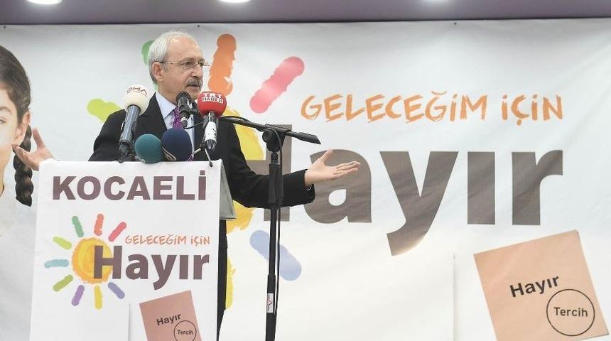 Chp Genel Başkanı Kılı&ccedil;daroğlu: