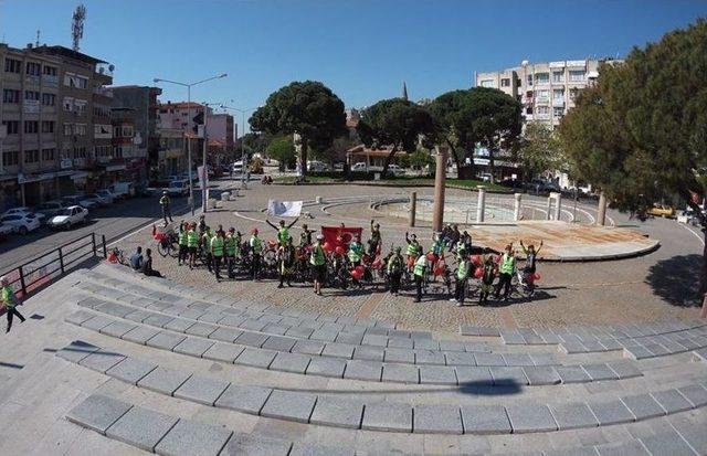 Bisiklet&ccedil;iler Kalp Sağlığı İ&ccedil;in Pedallara Bastı 1