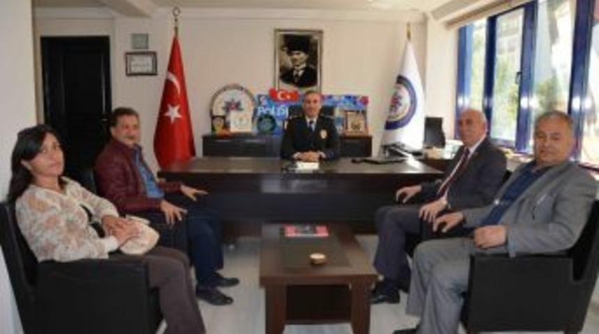 Chp&rsquo;li Aldan&rsquo;dan Emniyete Polis Haftası Ziyareti