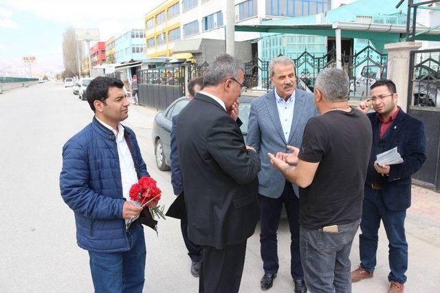 Milletvekili Kaleli Sanayi Esnafını Ziyaret Ederek Destek İstedi 2