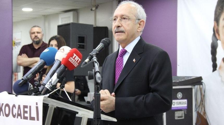 Chp Genel Başkanı Kılı&ccedil;daroğlu: