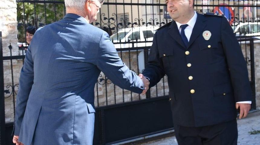 Başkan Kale&rsquo;den Emniyete Polis Haftası Ziyareti