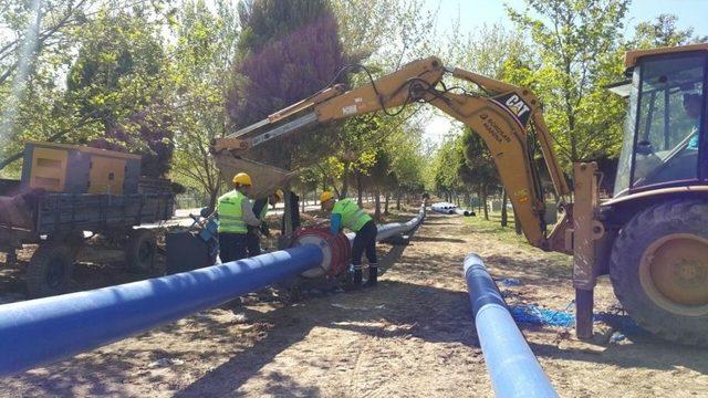 Turgutlu&rsquo;ya Saatte 216 Ton İ&ccedil;me Suyu Desteği 1