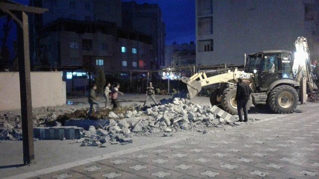 Cizre Belediyesi Çevre Düzenlemesi Ve Yenileme Çalışması Başlattı